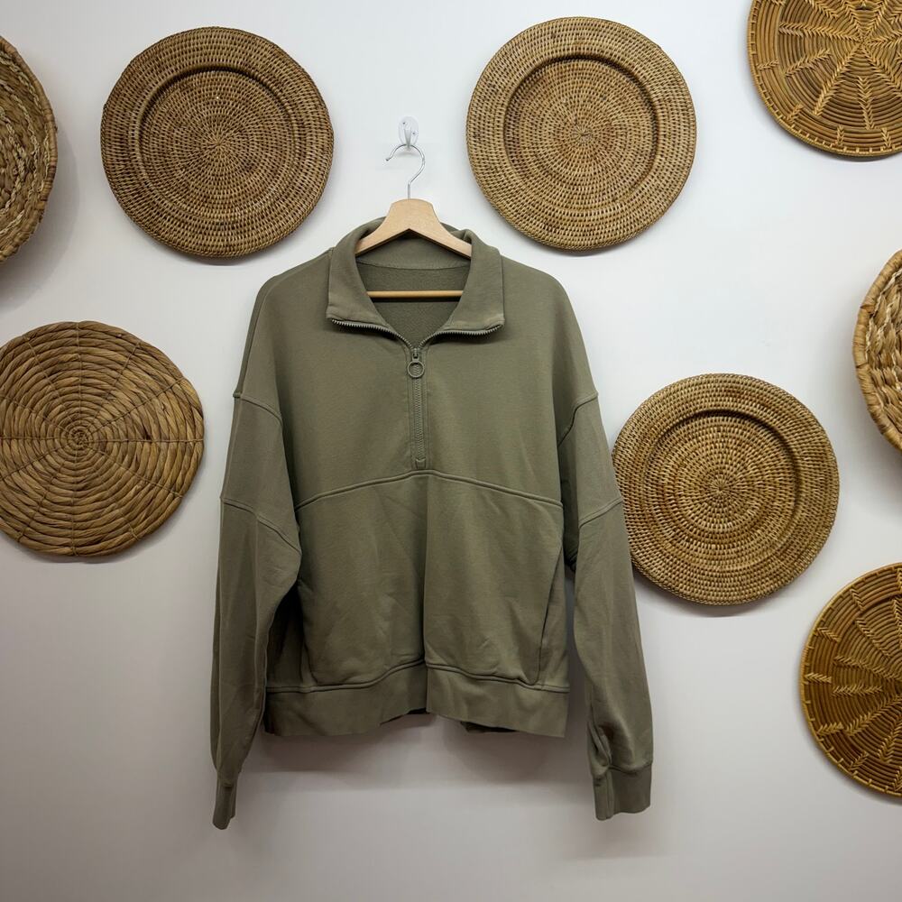 $128 Vuori Sedona Half Zip Sweatshirt XL - Picture 2 of 6